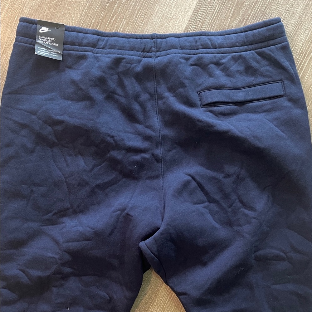 NWT Nike Men's Navy Jogger Sweatpants XXL - Picture 4 of 6